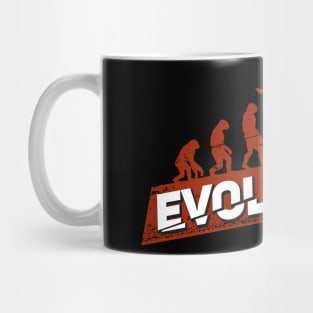 Soccer Player Evolution Striker Gift Mug